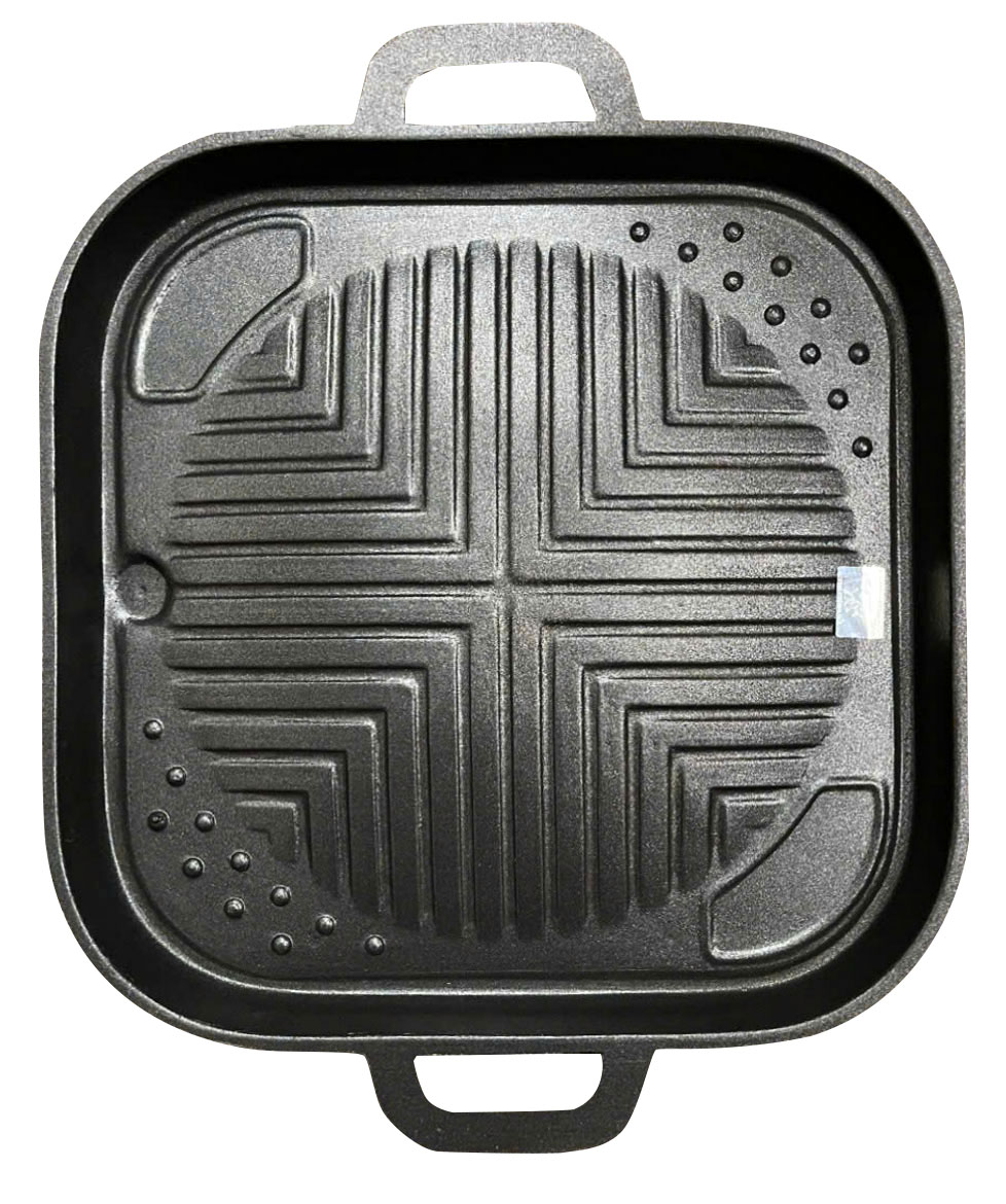 Vỉ nướng chống dính vuông hoa văn bi lớn 31.5 x 31.5cm